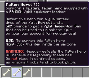 Mystery Fallen Hero